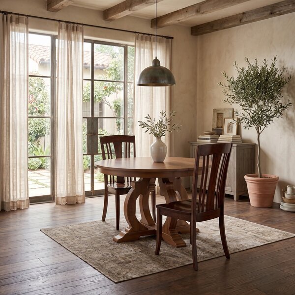 Verona Roseville Round Dining Room Furniture Set