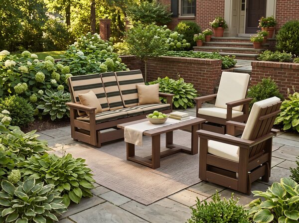 Forest Modern Poly Outdoor 4-Piece Set