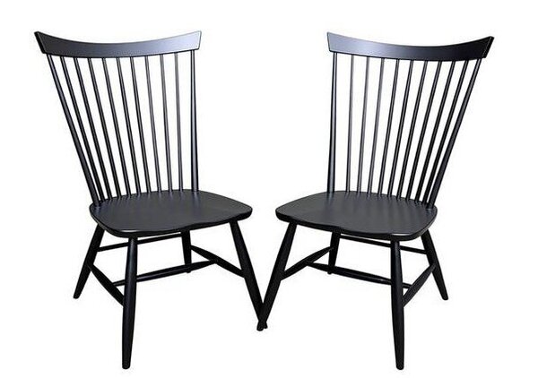 Outlet Coventry Farmhouse Windsor Dining Side Chair Set In-Stock (Set of 2)