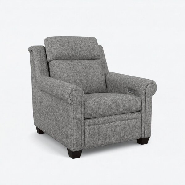 Urban Zero Wall Power Recliner with Rolled Arm & Tilt Headrest
