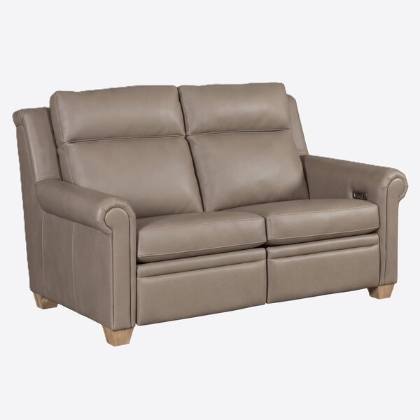Urban Reclining Power Loveseat with Rolled Arm & Tilt Headrest