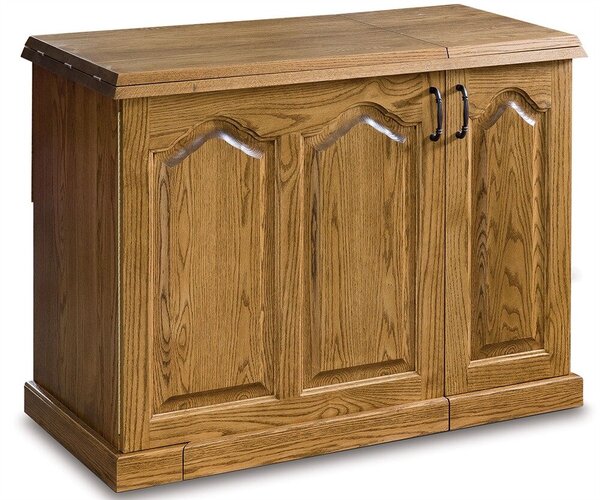 40"-80" Wide Sewing Cabinet with Crown Raised Doors