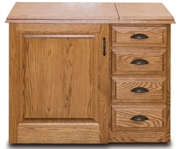Compact Sewing Machine Cabinet