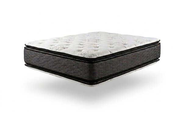 American Made King Innerspring Hybrid Pillow Top Mattress - Medium, Flippable In-Stock and Ready to Ship