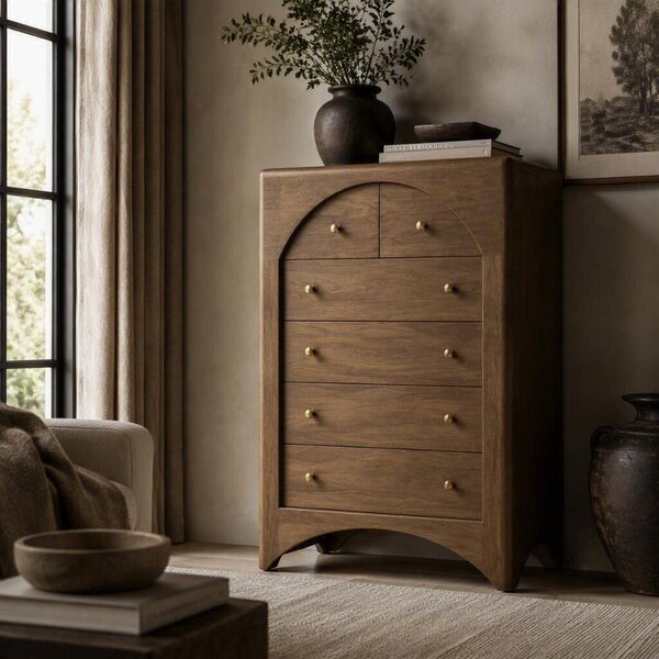 Sora Modern 6-Drawer Chest of Drawers