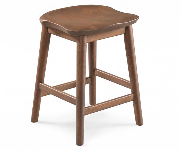 Topanga Solid Wood Counter or Bar Stool