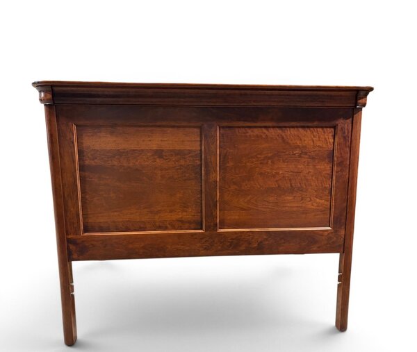 Outlet: Cherry Wood Romeo Panel Queen Headboard Only In-Stock
