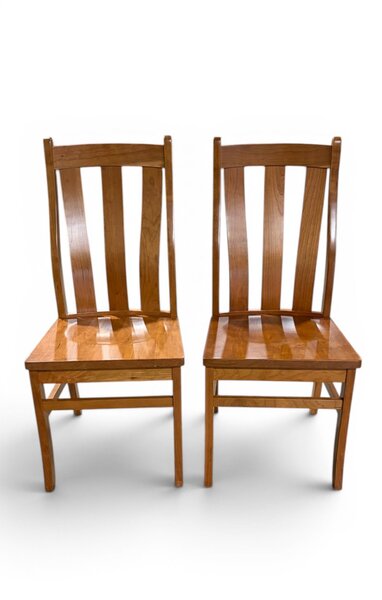 Outlet: Cherry Wood Marengo Dining Chair In-Stock (Set of 4)