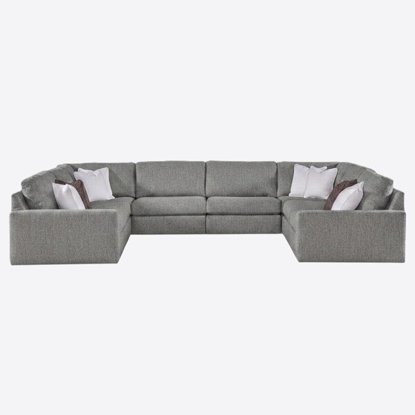 Wrennyn U-Shape 8-Piece Oversized Modern Modular Sectional
