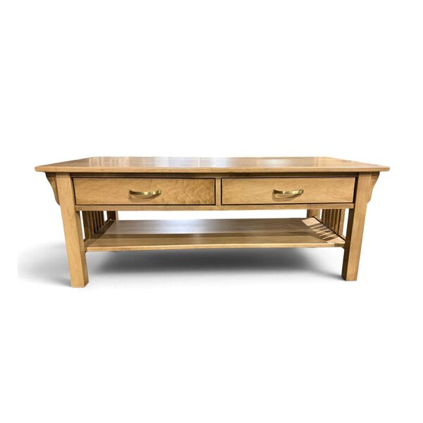 Outlet: Hard Maple Lexington Mission Coffee Table In-Stock