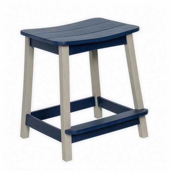 Poly Outdoor Surf-Aira Saddle Stool