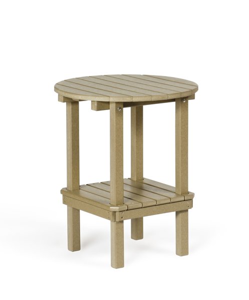 Leisure Lawns Poly Double Tier Outdoor Bistro Table