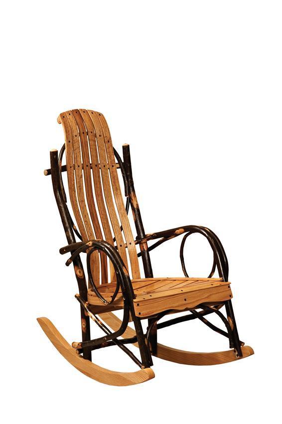 Blue Mountain Hickory Youth Rocker from DutchCrafters Amish Furniture