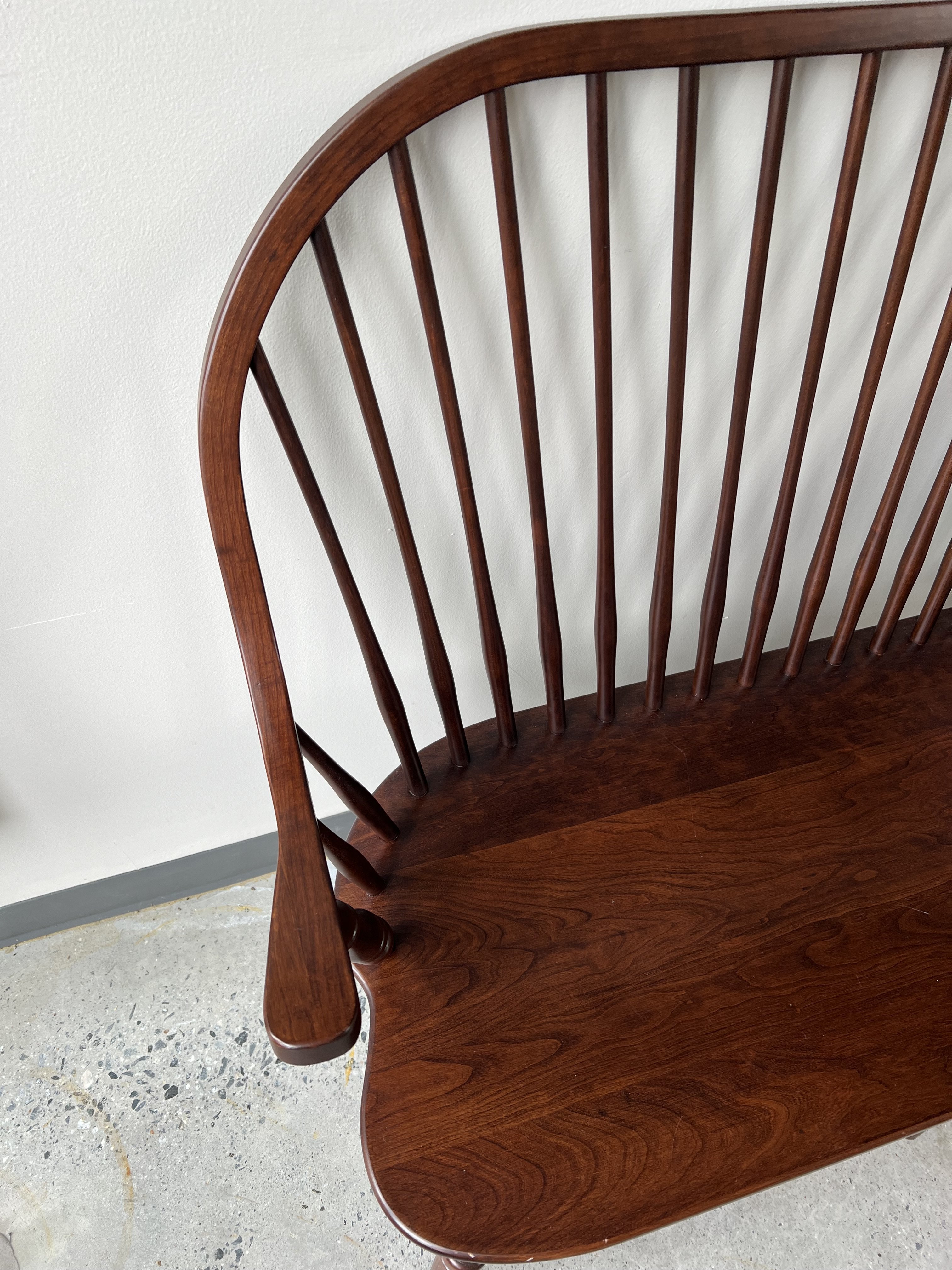 Continuous Arm Hertford Windsor Bench from DutchCrafters Amish