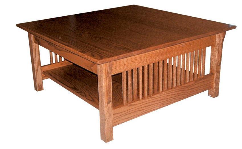 Prairie Mission Square Coffee Table from DutchCrafters 