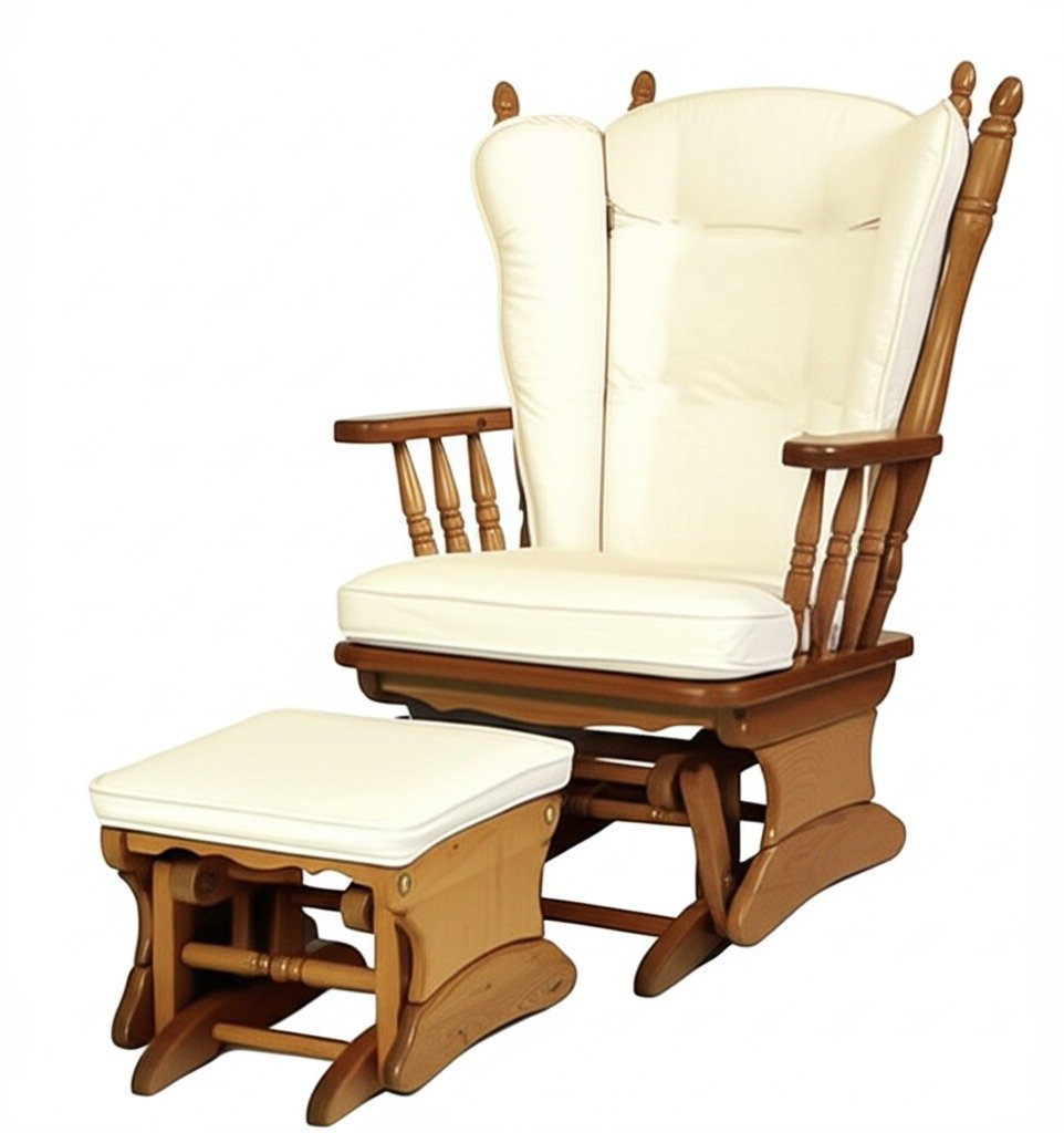 Wooden Rocking Squeaky Glider Rocking Chair Nursery Rocking Chairs