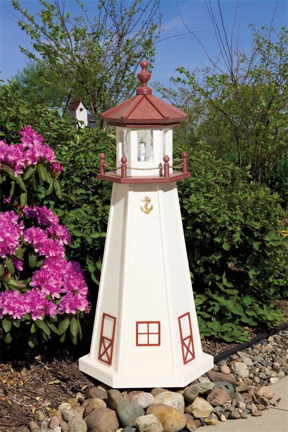 Marblehead Poly Garden Lighthouse by Dutchcrafters Amish Furniture