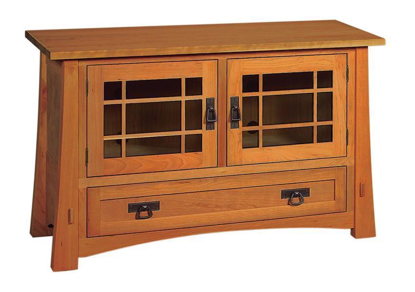 Montana Mission TV Stand with Drawer and Two Doors from