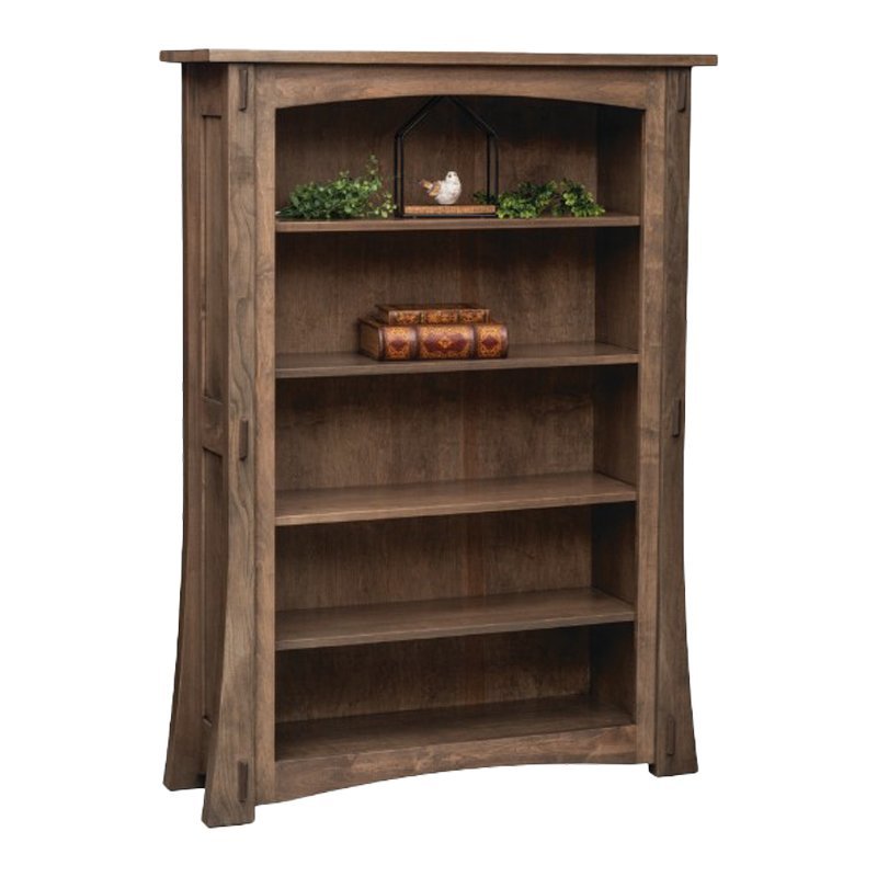 Custom Mission Style Bookcase from DutchCrafters Amish Furniture