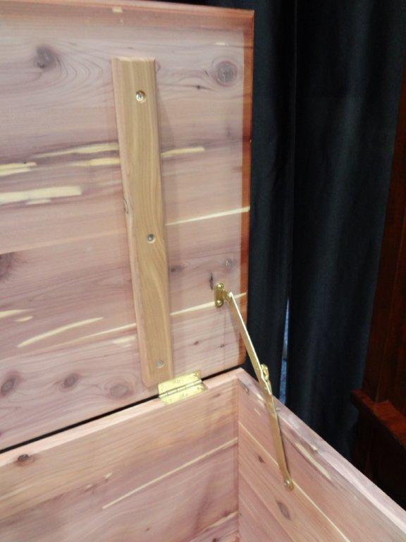 Bellevue Fancy Front Cedar Chest from DutchCrafters Amish