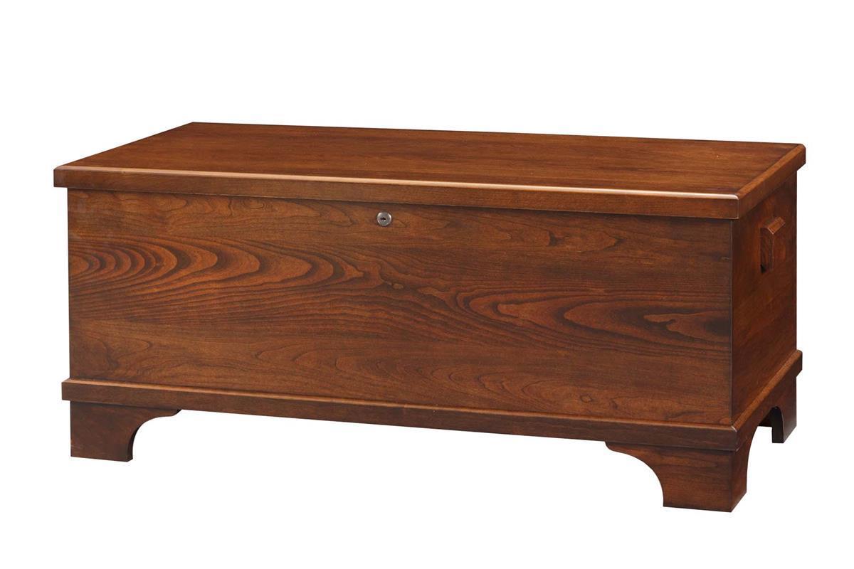 Barossa Flat Top Cherry Wood Hope Chest from DutchCraftes Amish