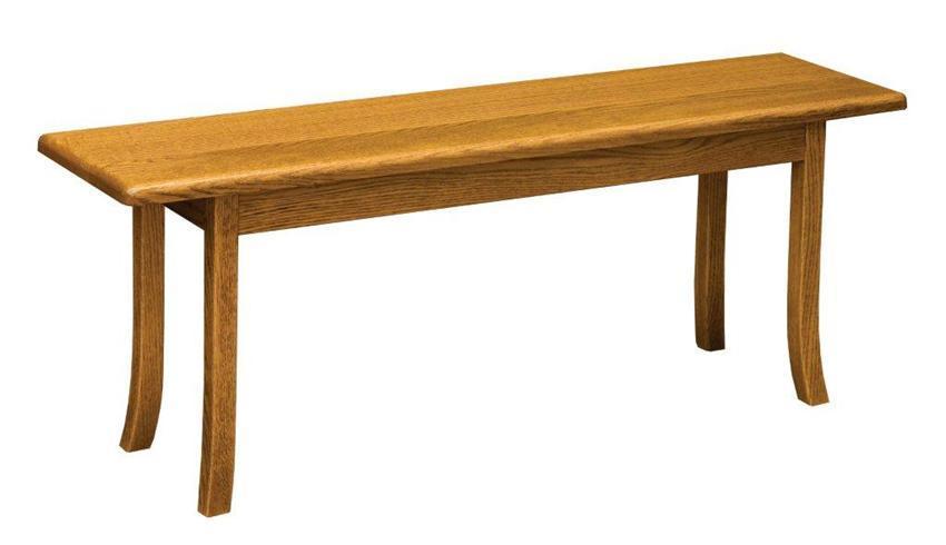 Maramec Bench from DutchCrafters Amish Furniture