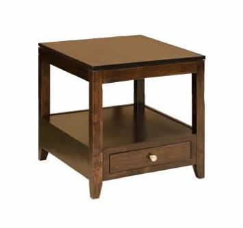 Zurich Large End Table from DutchCrafters Amish Furniture