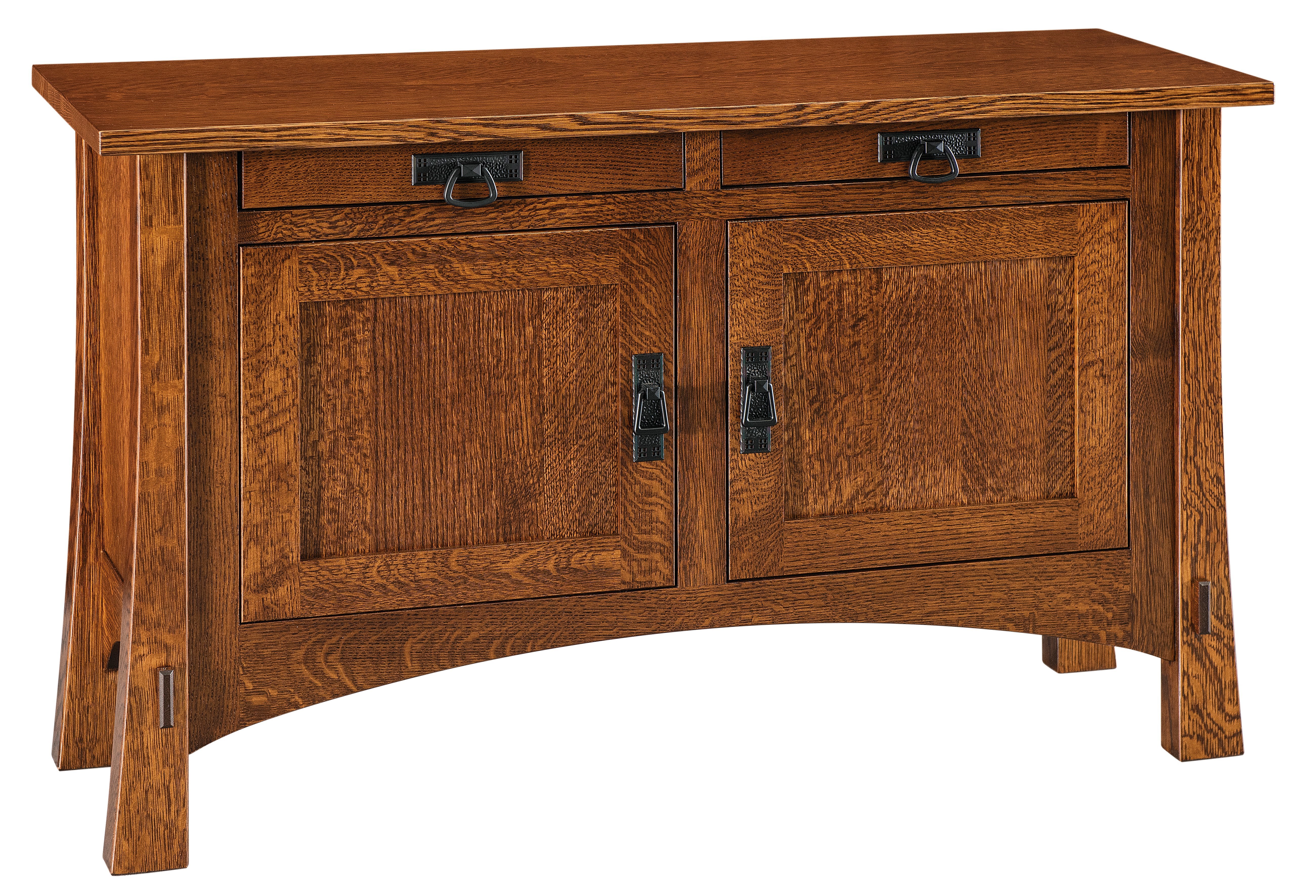 Montana Mission Sofa Table from DutchCrafters Amish Furniture