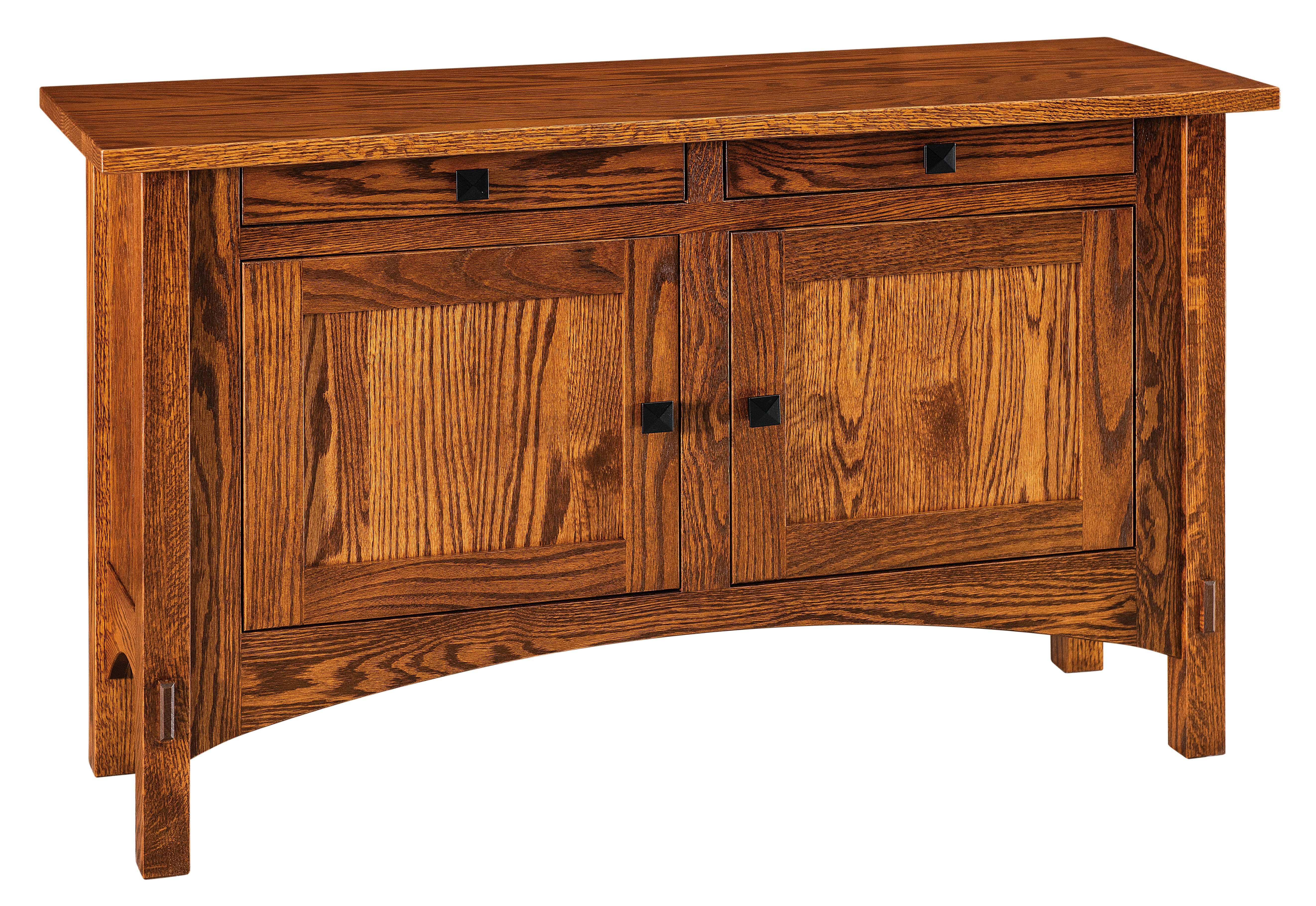 Lucern Mission Cabinet Sofa Table from DutchCrafters Amish Furniture
