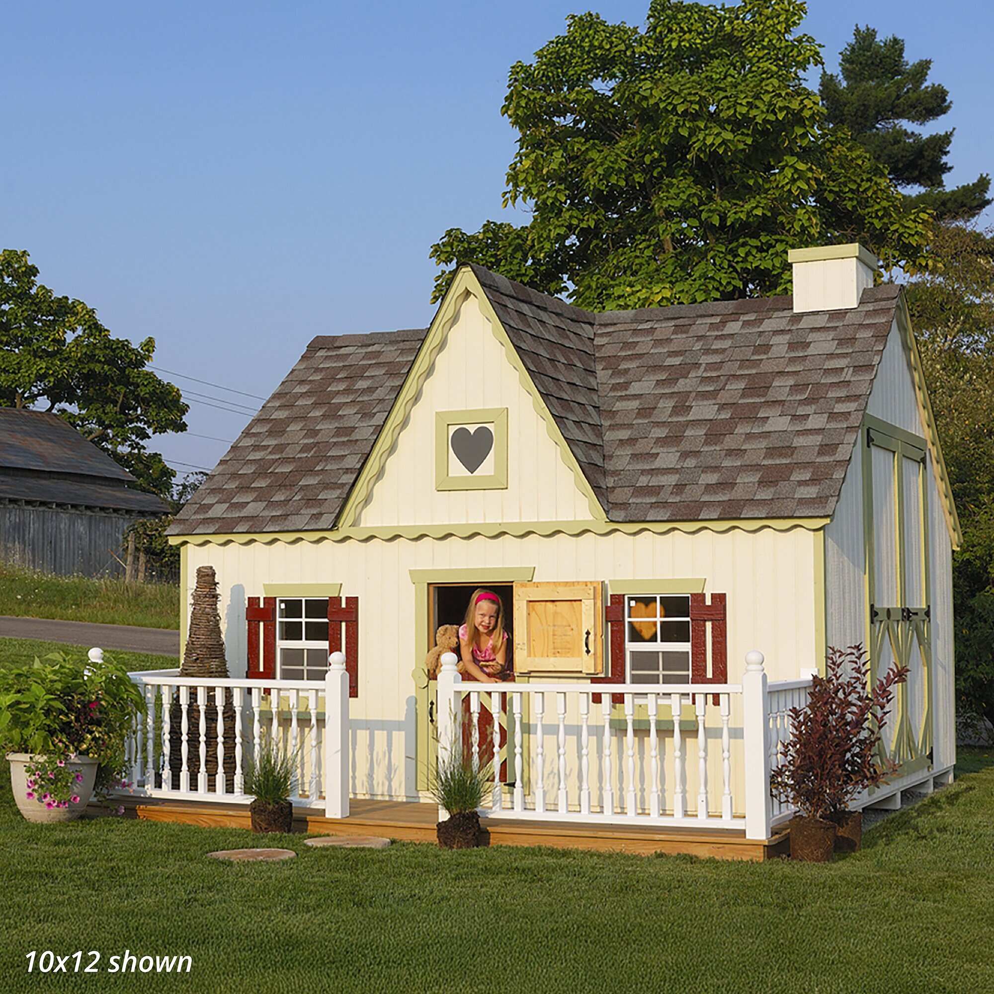 Victorian Playhouse Kit from DutchCrafters Amish Furniture