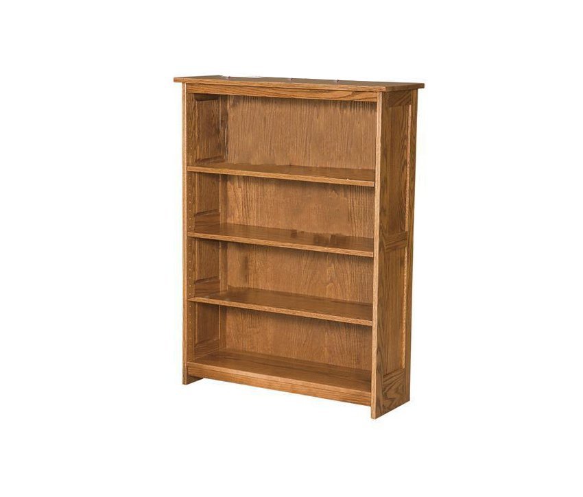 Arts and Crafts Mission Panel Bookcase from DutchCrafters Amish