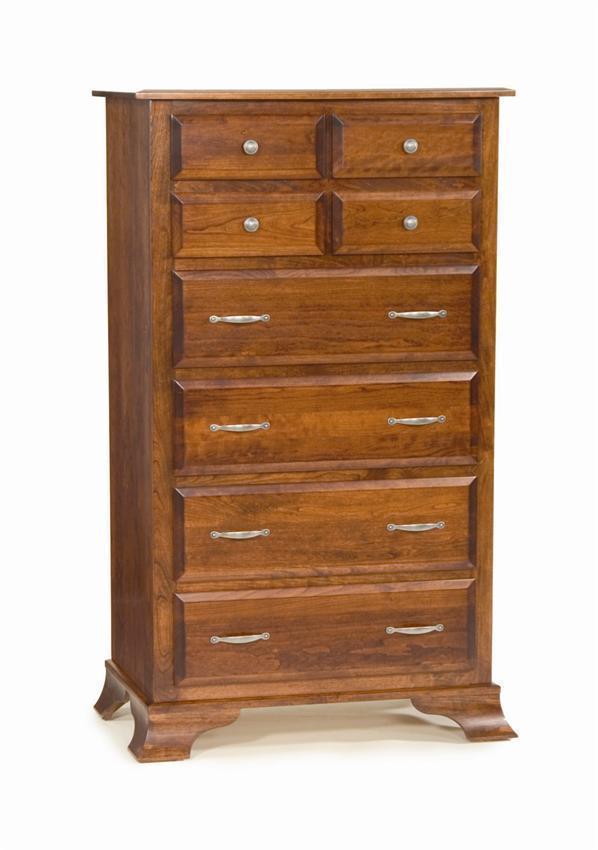 Amish Mannington Solid Wood Chest of Drawers from DutchCrafters Amish