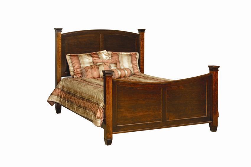 Covington Panel Bed from DutchCrafters Amish Furniture