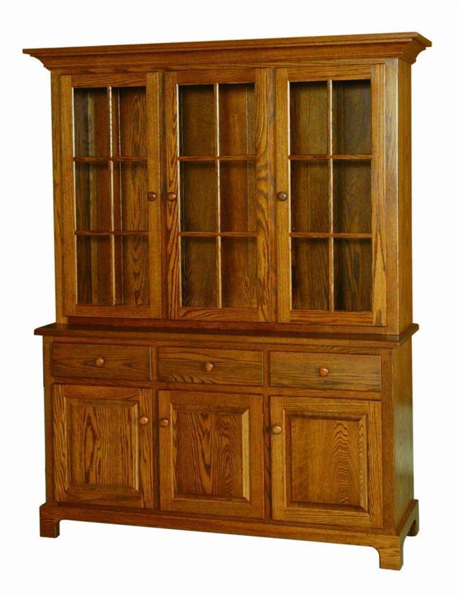 Shaker China Hutch from DutchCrafters Amish Furniture