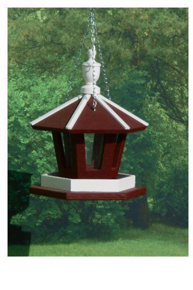 Wooden Hanging Gazebo Birdfeeder From Dutchcrafters Amish Furniture