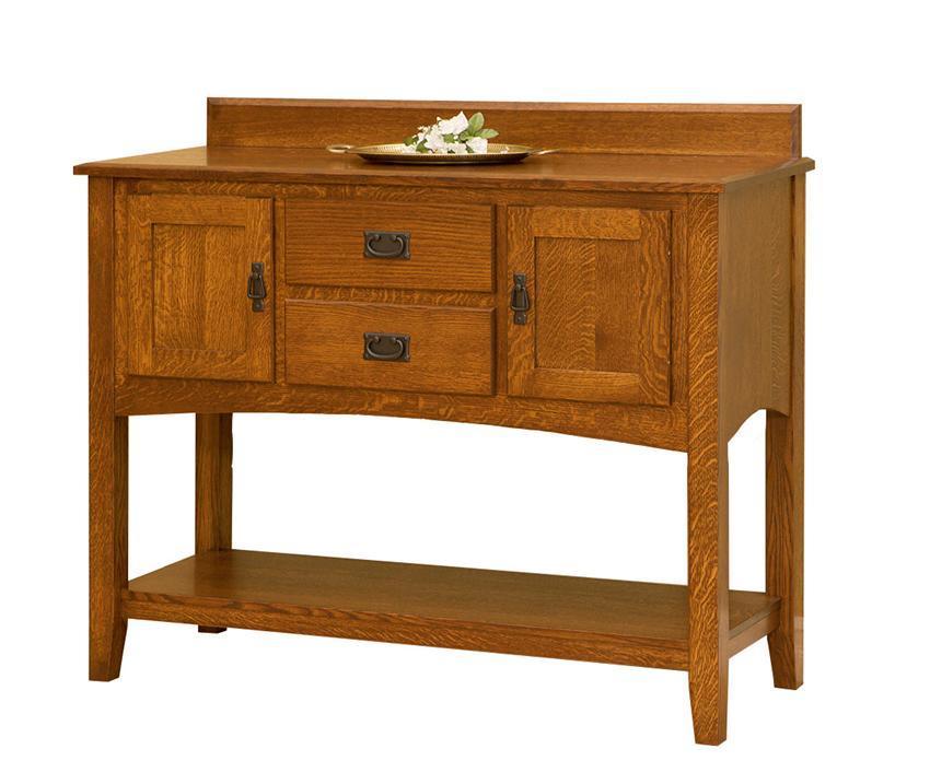 Grand Arts & Crafts 53" Dining Sideboard from DutchCrafters Amish