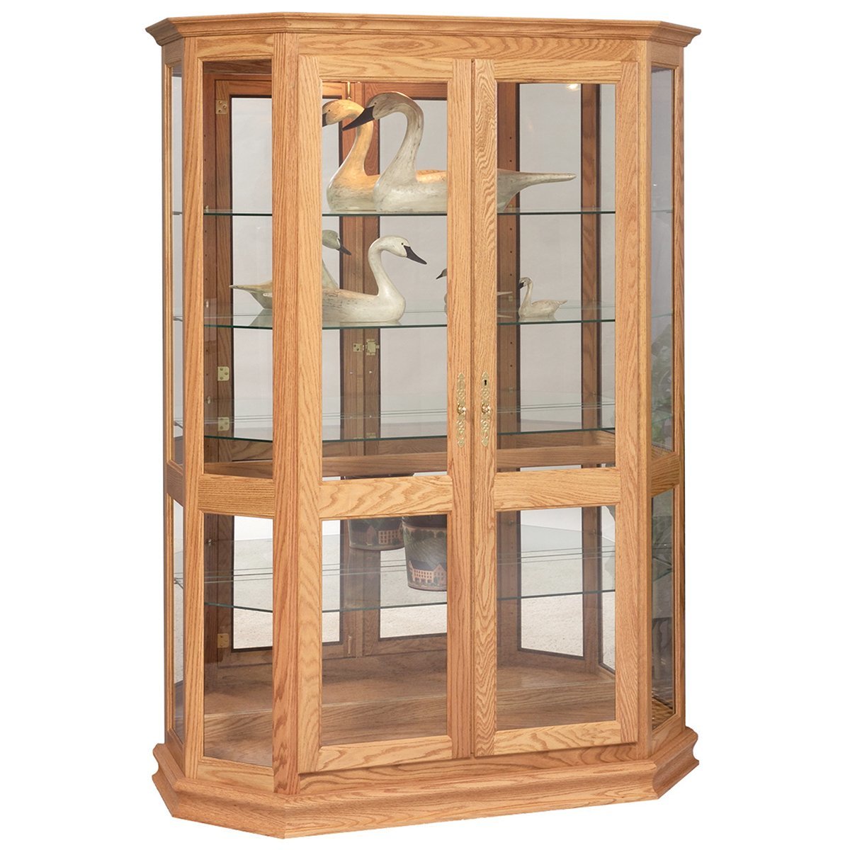 Wateree Curio Cabinet from DutchCrafters Amish Furniture