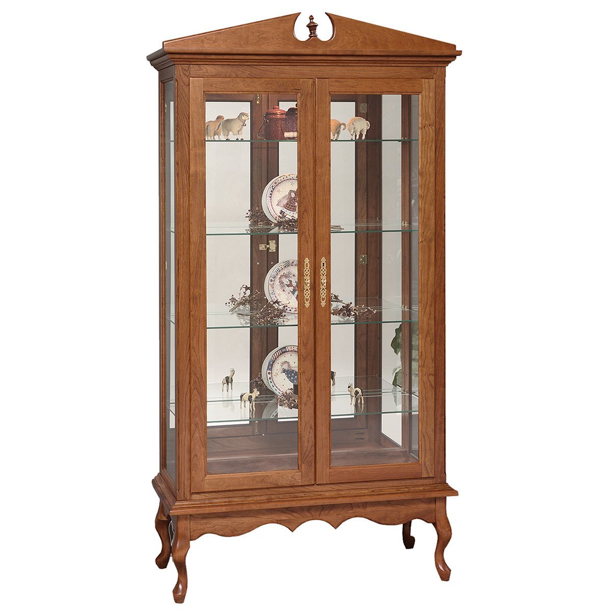 Appling Curio Cabinet from DutchCrafters Amish Furniture