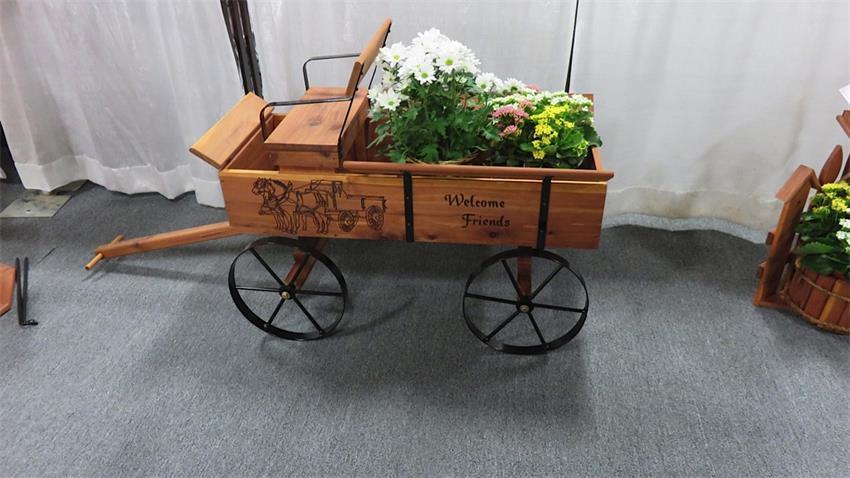 Amish Outdoor Buckboard Wagon