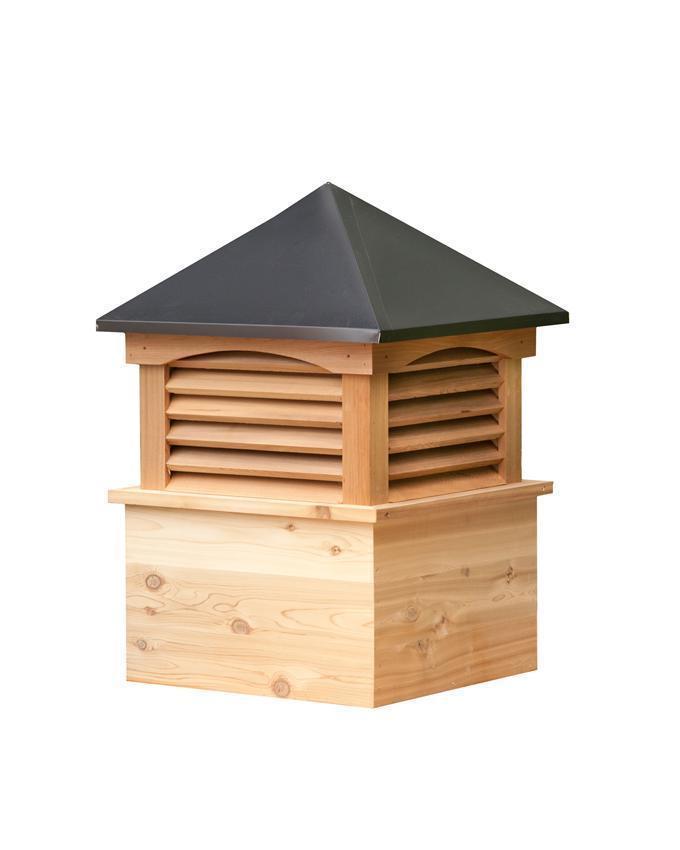 Amish Made Pine Cupola with Weathervane