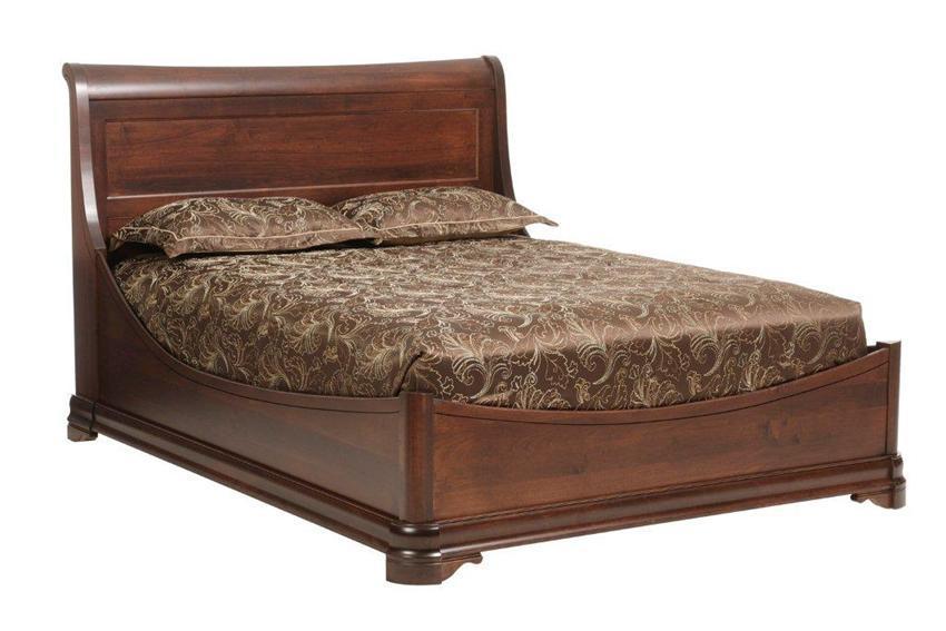 Amish Sleigh Beds from DutchCrafters Furniture