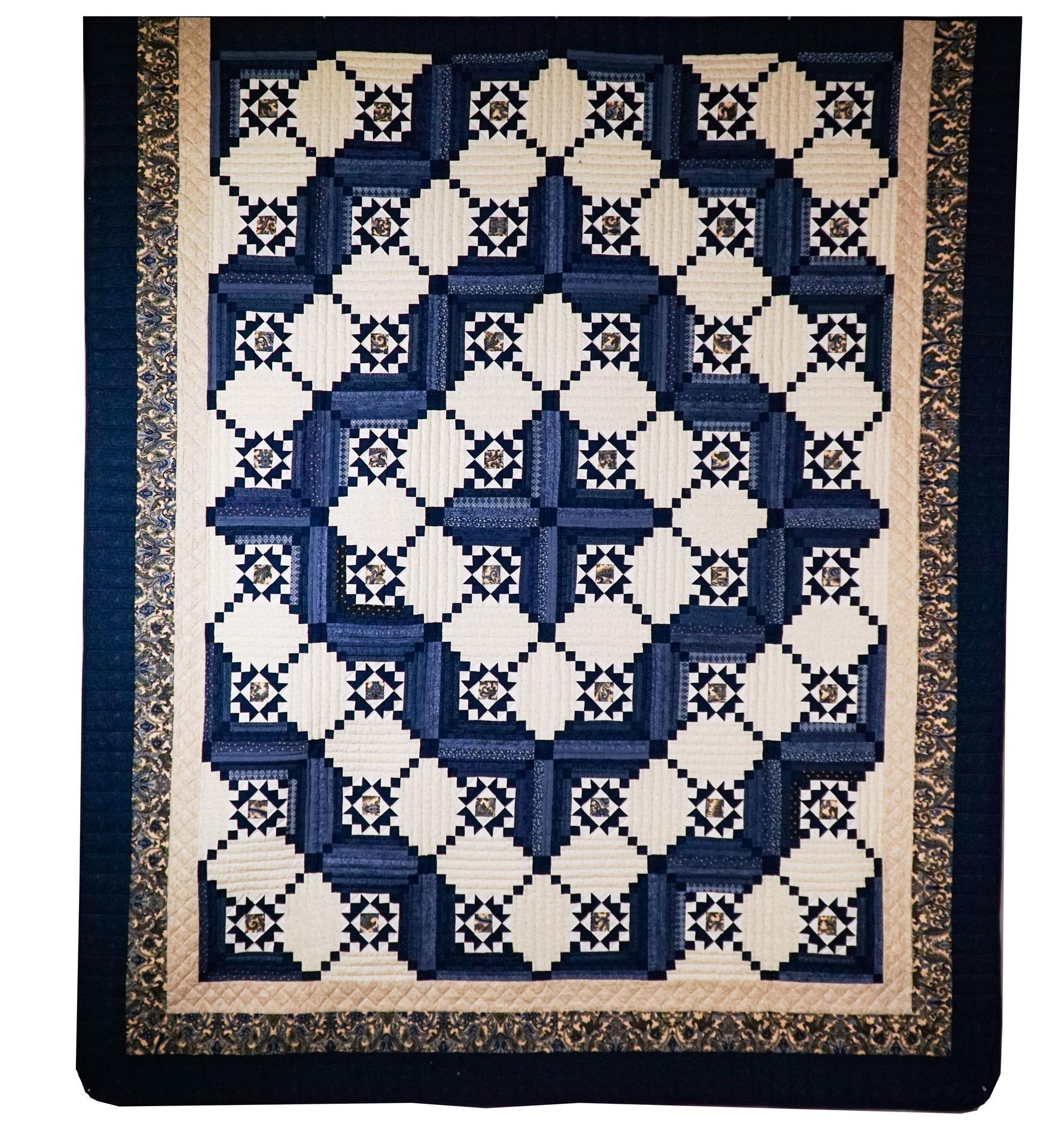 Amish Log Cabin Quilt Pattern Quilt Pattern