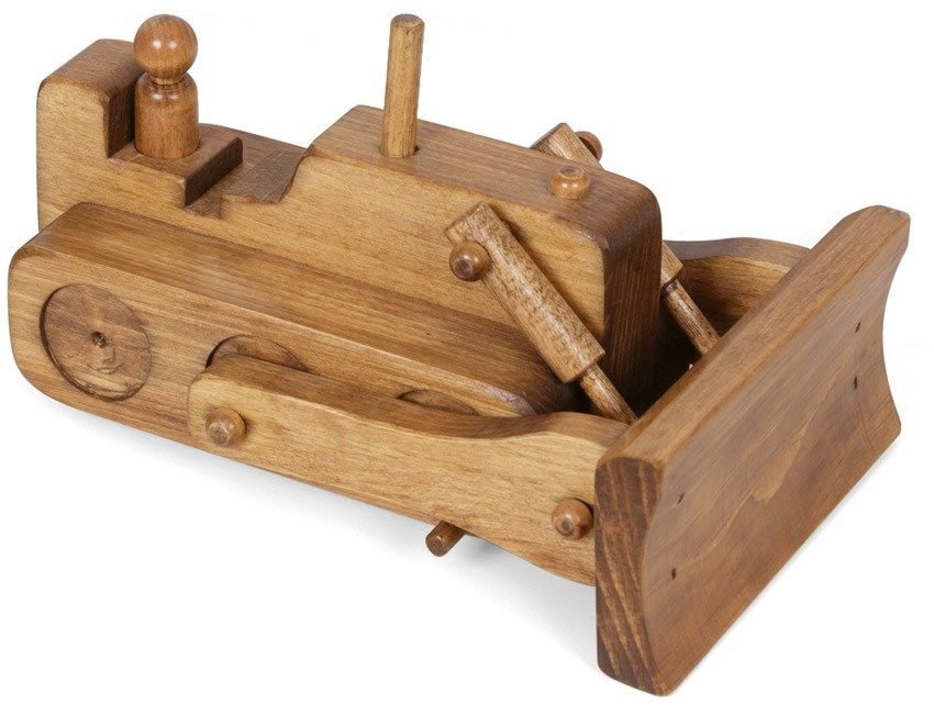 Wooden Toy Bulldozer from DutchCrafters Amish Furniture