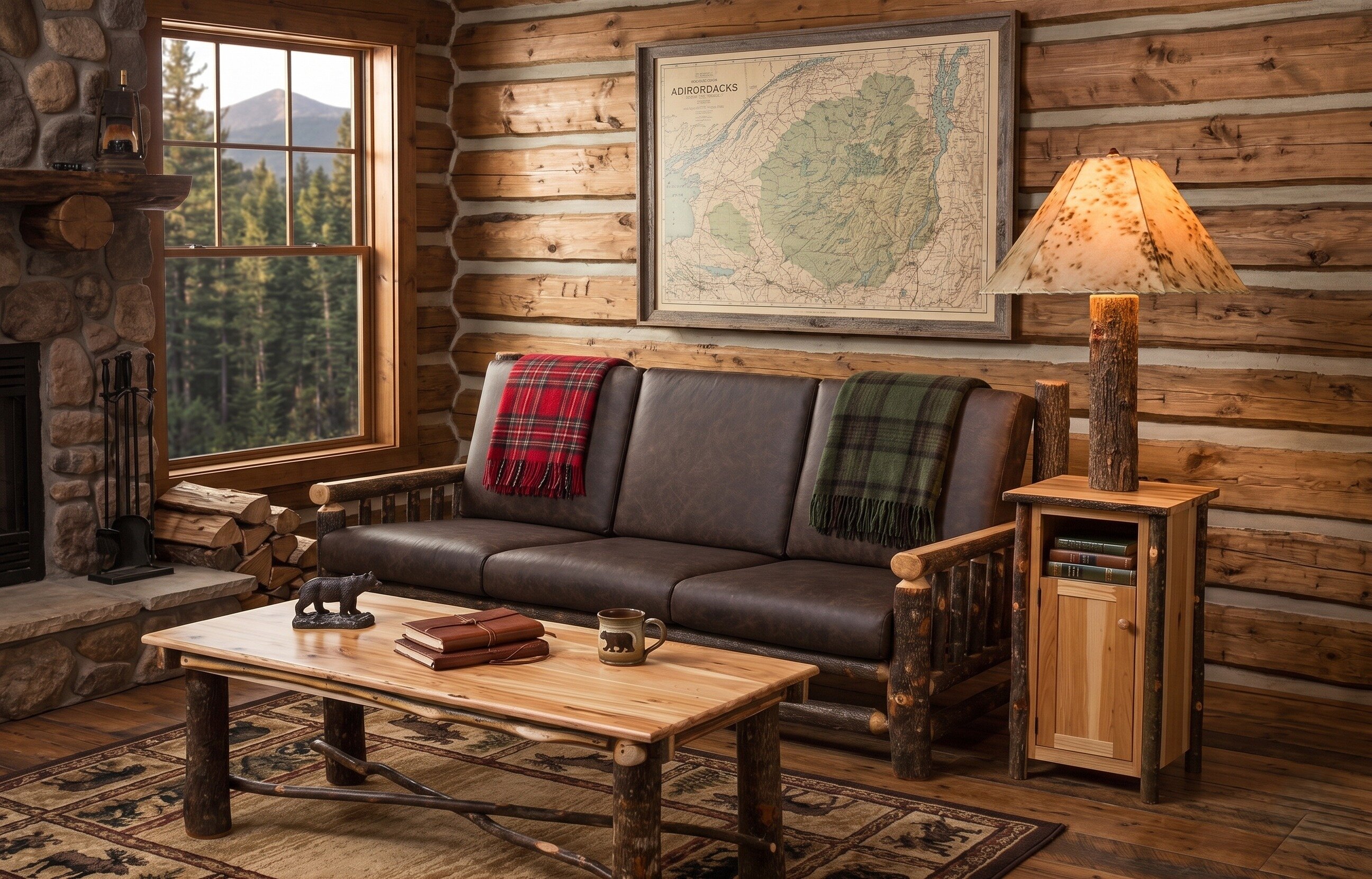 【truck furniture】スコットランドチェック&ネップクッション ネップクッション | TRUCK FURNITURE