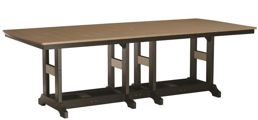 Berlin Gardens 44" x 96" Classic Poly Table - Counter Height from