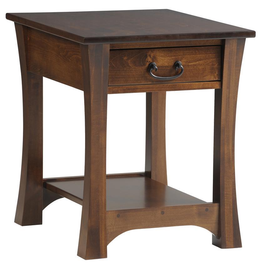 Woodbury End Table from DutchCrafters Amish Furniture