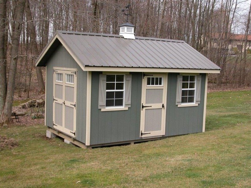 Riverside Storage Shed Kit By Dutchcrafters Amish Furniture