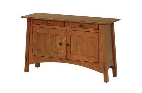Amish Seboyeta Luxury Sofa Table from DutchCrafters Amish Furniture