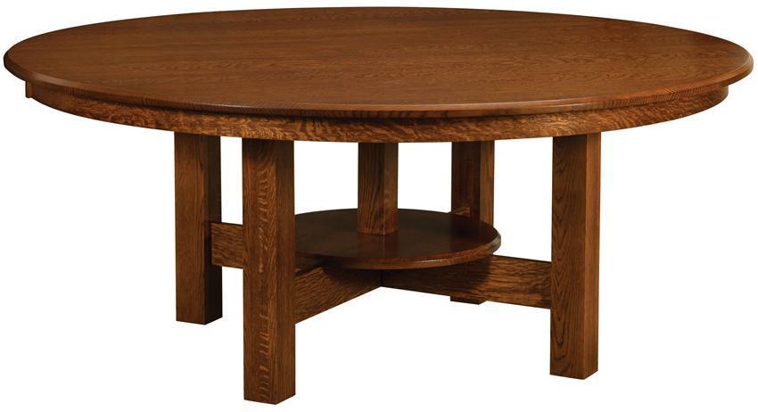 New Albany Round Trestle Dining Table From Dutchcrafters New Albany Round Trestle Dining Table, Round Table Albany