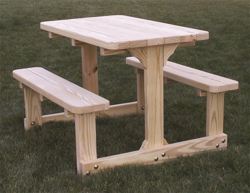 Cedar Kid's Picnic Table from DutchCrafters Amish Furniture